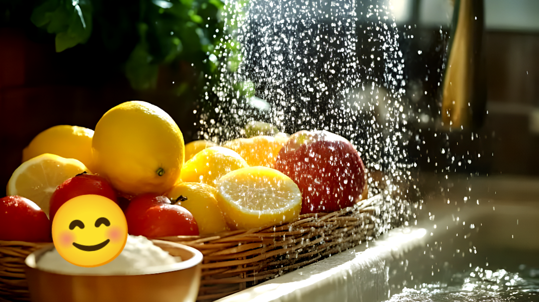 Elimina i pesticidi da frutta e verdura!"